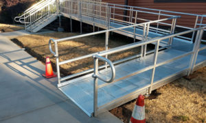 Falls City Elementary School ramp